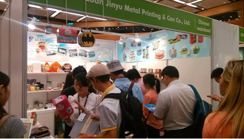 2014年香港展會(huì)，金裕制罐展會(huì)現(xiàn)場